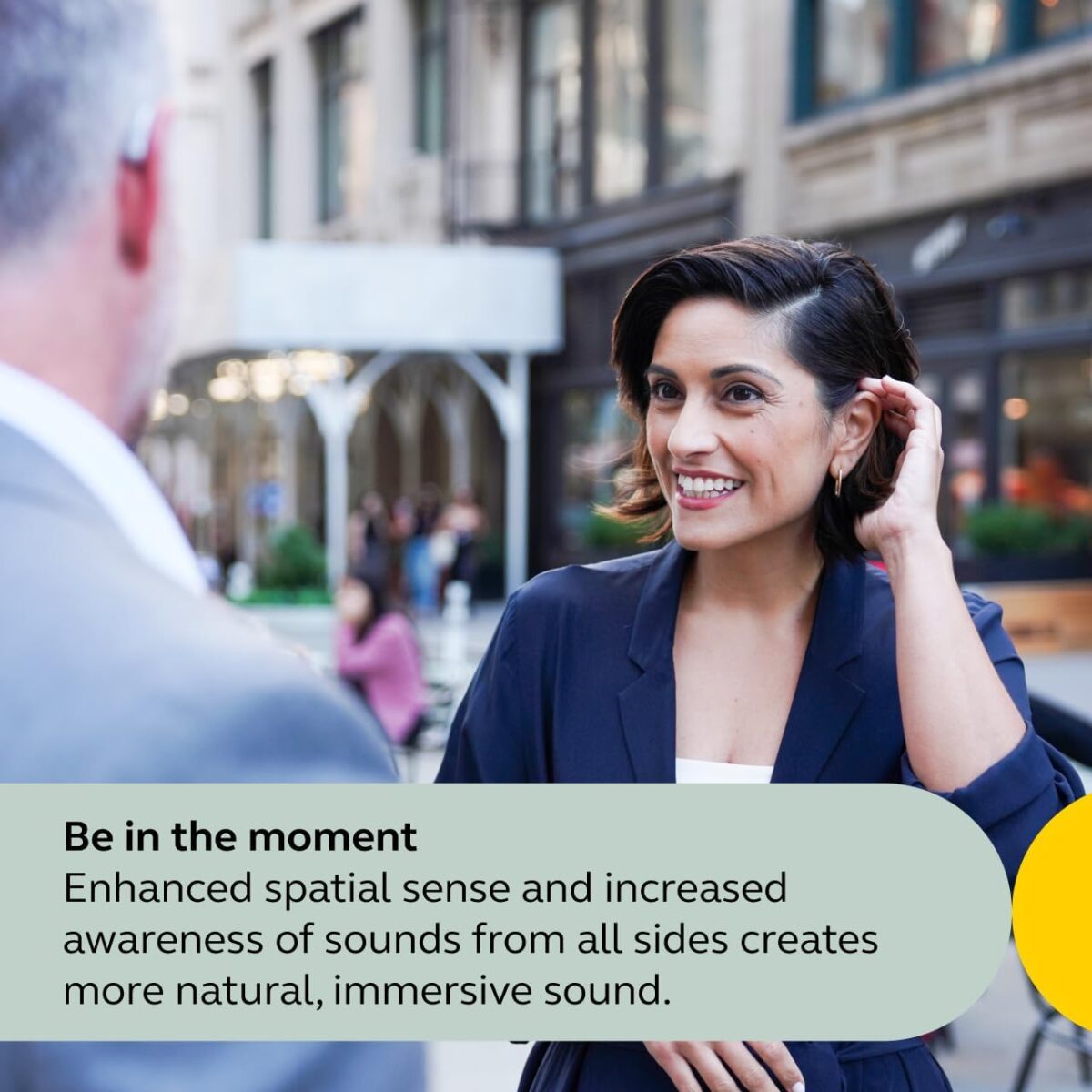 Jabra Enhance Select 300 OTC Hearing Aids, Audiology Team Care Included, Bluetooth Streaming for Calls, Music, Media for iOS & Android, Nearly Invisible & Comfortable, Noise Reduction - Silver - Image 6