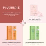 PLANTIFIQUE Rose Quartz Gua Sha Tool – Anti-Aging Face Massager & Jawline Shaper for Skincare Routine – Facial Massage & Skin Care Gift - Image 3