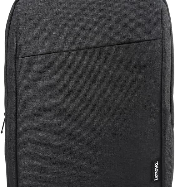 Lenovo 16” ECO Laptop Backpack - B210 - Travel Pack for Laptop or Tablet, Durable, Water-Repellent, Made from Recycled Material, Lightweight, Sleek Design for Travel, Business, Casual Backpack - Black