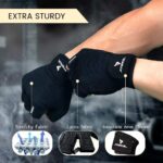ATERCEL Workout Gloves for Men and Women, Exercise Gloves for Weight Lifting, Cycling, Gym, Training, Breathable and Snug fit - Image 2