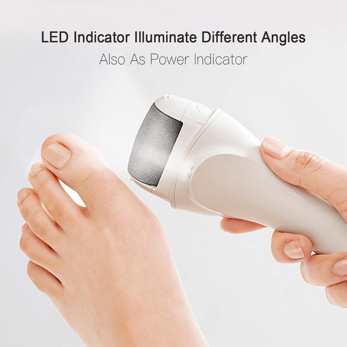 Electric Feet Callus Removers Rechargeable,Portable Electronic Foot File Pedicure Tools, Electric Callus Remover Kit,Professional Pedi Feet Care Perfect for Dead,Hard Cracked Dry Skin Ideal Gift - Image 6