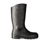 DUNLOP Protective Footwear, Chesapeake Plain Toe, 100% Waterproof, Lightweight and Durable PVC Boots, Slip Resistant, 8677577.09, Size 9 US, Black - Image 4