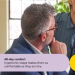 Jabra Enhance Select 500 OTC Hearing Aids, Audiology Team Care Included, Bluetooth LE Audio & Bluetooth Streaming for Calls, Music, Media (iOS/Android), Nearly Invisible & Comfortable - Silver - Image 9