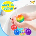 Squishy Balls for Adult Stress Relief - 12pc Set with Squeeze Fidget Balls for Party Favors & Gifts - Image 6