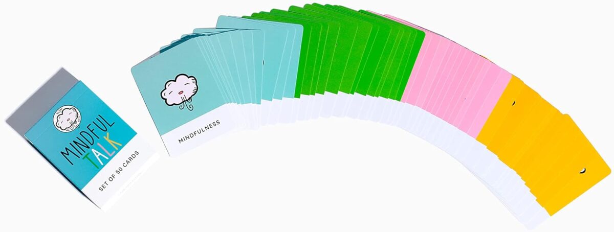 The School of Mindfulness- Mindfulness Game for Kids: Mindful Talk Cards for Children and Parents- for Authentic and Meaningful Conversations… - Image 2