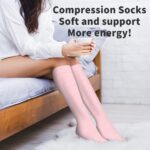COOLOVER Copper Compression Socks for Women and Men(6 Pairs)-Best Support for Running, Athletic, Travel - Image 4