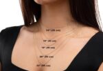 TinyName Custom Name Necklace Personalized 18K Gold Plated Nameplate Customized Jewelry Gift for Women - Image 6