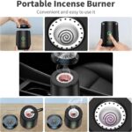Portable Mini Incense Burner Bakhoor Rechargeable USB Aroma Diffuser Electric Arabic Incense Holder Muslim Home Decoration - Image 4