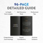 CRAFTERIAN Stained Glass Tarot Cards, 78 Tarot Deck with Foil Edges, Original Tarot Cards for Beginners and Experts with Guide Book, Fortune Telling Game, Divination Tools for All Skill Levels. - Image 6