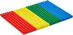 24 Pack Bulk Rhythm Sticks for Kids, 8 inches Wooden Lummi Stick Music Toys, Classroom Preschool Percussion Instruments, 4 Colors - Image 9