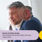 Jabra Enhance Select 500 OTC Hearing Aids, Audiology Team Care Included, Bluetooth LE Audio & Bluetooth Streaming for Calls, Music, Media (iOS/Android), Nearly Invisible & Comfortable - Silver - Image 10