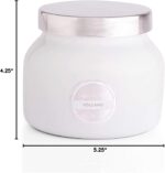 Capri Blue Volcano Scented Candles - Luxury Glass Jar Candles for Home Scented with Tropical Fruit & Sugared Citrus - Soy Wax Blend - Capri Blue Volcano - White Color (8 oz) - Image 3