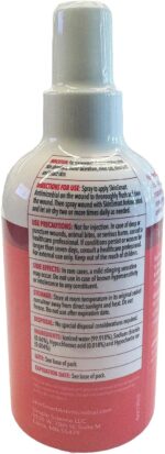 SkinSmart Antimicrobial Wound Therapy, Hypochlorous Acid Safely Removes Bacteria so Wounds Can Heal, 8 Ounce Clear Spray - Image 8