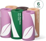 Amazon Aware 100% Bamboo Paper Towels, 6 Rolls, 2 ply, FSC Certified, 150 Sheets, 900 Count, Plastic-Free, Multicolor - Image 7