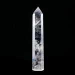 Apengshi Large Clear Quartz Natural Healing Crystal Tower 5.9"-6.3" 6 Faceted Single Point Chakra Crystal Wand Energy Meditation Stone Home Decor Collection Gift - Image 2