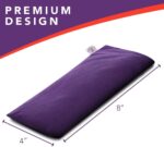Lotus Weighted Lavender Eye Pillow|Sleeping & Meditation Mask|Yoga Eye Pillow |Lavender Aromatherapy Eye Pillow | Hot or Cold Pack| Head Ache Relief | Sleep mask Relaxing Gift Men, Women & Employees - Image 7