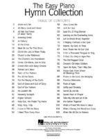 The Easy Piano Hymn Collection Easy Piano Songbook | 50 Classic Hymns for Worship and Church | Hal Leonard Sheet Music for Beginners and Intermediate Pianists (Easy Piano (Hal Leonard)) - Image 3