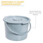 Drive 11117N-1 Medical Medical Bariatric Folding Commode - Image 3