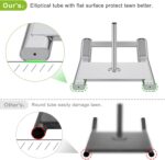 Kipika Stainless Steel Weight Sled for Fitness Strength Training, Speed Improvement, and Athletic Exercise - Compatible with 1" & 2" Weight Plates - Image 9