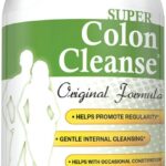 Health Plus Super Colon Cleanse Original Formula (1990-2025), 300 Capsules, 6 Cleanses - Digestive Support, Constipation Relief with Psyllium Husk and Senna Leaf