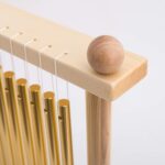 ENNBOM 20 Note Chime Table Top Bar Chime Wind Chime 20 Bars Instrument Percussion with Mallet (Gold) - Image 6