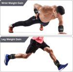 APEXUP 10lbs/Pair Adjustable Ankle Weights for Women and Men, Modularized Leg Weight Straps for Yoga, Walking, Running, Aerobics, Gym - Image 7