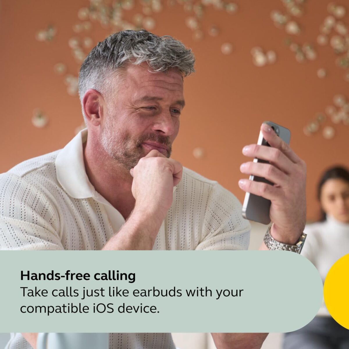 Jabra Enhance Select 300 OTC Hearing Aids, Audiology Team Care Included, Bluetooth Streaming for Calls, Music, Media for iOS & Android, Nearly Invisible & Comfortable, Noise Reduction - Silver - Image 9