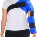 Pro Ice Wearable Youth Shoulder and Elbow Ice Pack Wrap | with Reusable Ice Packs & Adjustable Straps | Arm Ice Pack Wrap for Pitchers - PI-220