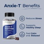LifeSeasons Anxie-T - Stress Relief Gummy - Vitamin Supplement for Mood & Mental Focus Support - Feel Calm and Relaxed - Rapidly Eases Tension - Ashwagandha, GABA & L-Theanine - 90 Gummies - Image 2