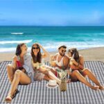 Picnic Beach Blanket, Picnic Mat 80x57in Waterproof Foldable, Family Mat, Portable Large Picnic Blankets for Travel, Hiking, Music Festival - Image 7