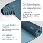 Yoga Mat Non Slip, Eco Friendly Fitness Exercise Mat with Carrying Strap,Pro Yoga Mats for Women,Workout Mats for Home, Pilates and Floor Exercises - Image 2