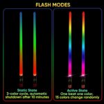 Light Up Drum Sticks Rechargeable 15 Color Changing Led Personalized Drumsticks for Adults Kids Drummer Gifts Drum Accessories - Image 3