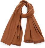 ODODOS Cloud Feeling Customizable Snap Scarf for Women, Casual Convertible Wrap Shawl Cape Cardigans