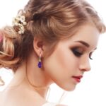 Hefanny 12 Pairs Teardrop Druse Crystal Drop Dangle Earrings for Women Cubic Zirconia Huggie Hoop Earring Jewelry Set Christmas Gifts - Image 8