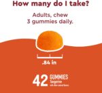Nature Made Wellblends ImmuneMAX Gummies, Vitamin C 1000mg + Zinc, Selenium, & Vitamin D3 5000 IU, Immune Support Supplement, 42 Gummies - Image 4