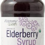 Elderberry Queen Organic Elderberry Syrup 24 Fl Oz - Immune Support Formula with Sambucus Black Elderberry & Aronia Berry - Pure Natural Certified Organic Elderberry Syrup for Kids and Adults