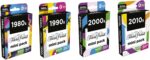 Hasbro Gaming Trivial Pursuit Mini Packs Multipack, Fun Trivia Questions for Adults and Teens Ages 16+, Includes 4 Game Featuring 4 Decades - Image 3