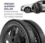 BLUERISE Ab Roller Wheel 2 Types Ab Roller No Noise Ab Wheel Easy to Assemble Home Workout Equipment Portable Abs Workout Equipment for Home - Image 3
