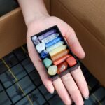 Chakra Crystal Stones Healing Kit, Healing Crystal Wands Crystals Points Reiki, 7 Chakra Set Tumbled Stones Reiki Chakra Meditation Therapy - Image 4