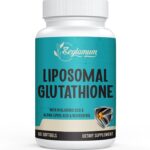 2400 MG Liposomal Glutathione Softgels, Max Absorption, Active Form L-Glutathione Reduced (GSH), with Hyaluronic Acid, Resveratrol, Master Antioxidants for Detox, Brain, Immune System, 60 Softgels