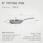 Made In Cookware - 8-Inch Stainless Steel Frying Pan - 5 Ply Stainless Clad - Professional Cookware - Crafted in Italy - Induction Compatible - Image 5