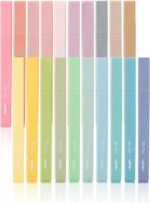 Mr. Pen- Aesthetic Highlighters, 20 pcs, Chisel Tip, Pastel Colors, No Bleed Bible Highlighter Pastel,Assorted Colors, Christmas Gifts