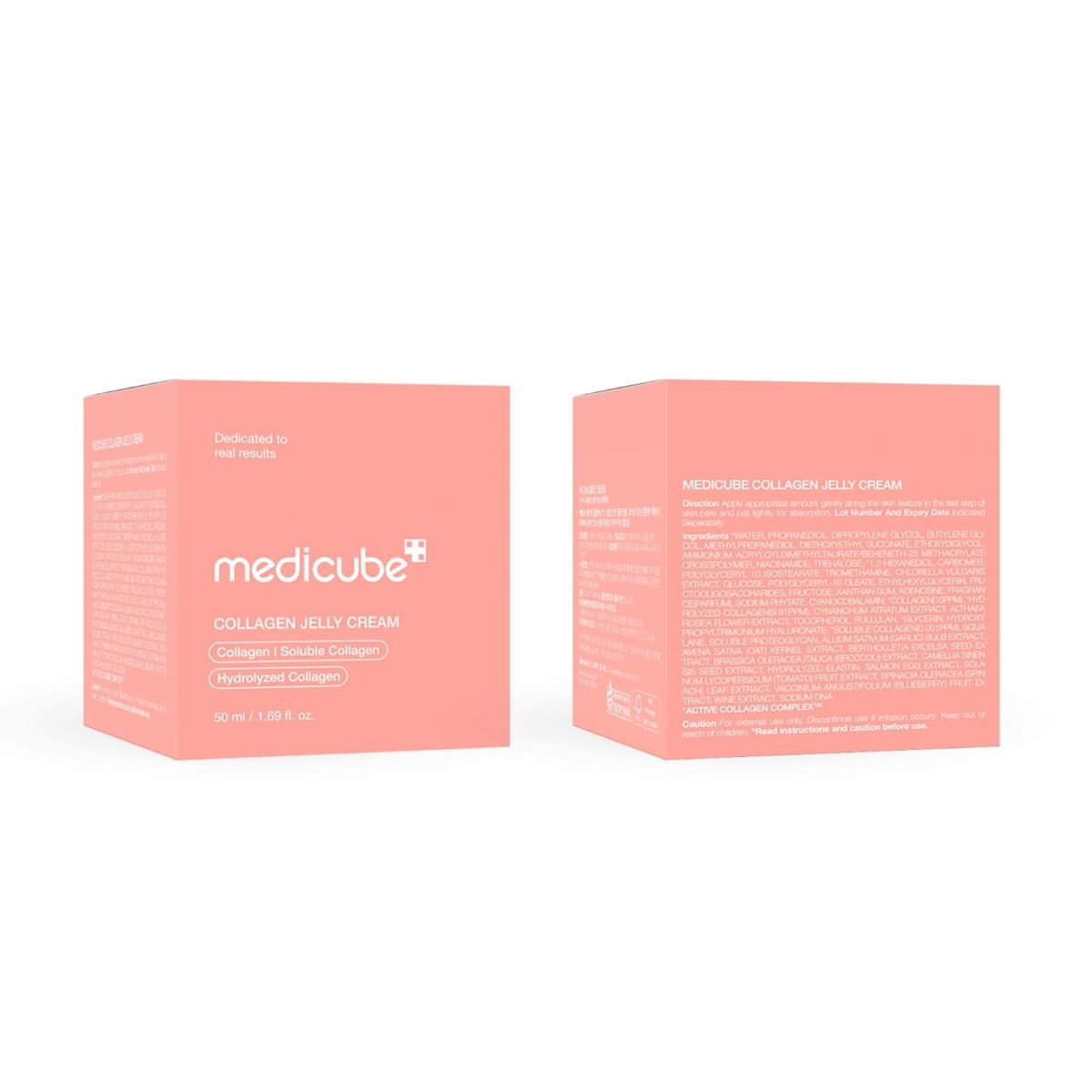 medicube Collagen Jelly Cream- Niacinamide & Freeze-Dried Hydrolyzed Collagen - Boosts skin's barrier hydration and gives 24h Glow & Lifted Look - No artificial color, Korean skincare (3.71 fl.oz.) - Image 9