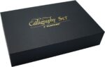 Calligraphy Pen Set – Includes Wooden Dip Pen, Antique Brass Holder, 11 Nibs, 7 Colors Ink Bottles and Beginner's Manual - Image 7