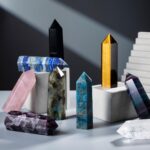 CASMON Large Healing Crystal Wands 3.9"-4.3"(10-11cm), Natural Rose Quartz Obelisk Crystal Tower Stone, 6 Faceted Single Healing Crystal Point for Reiki Chakra Meditation Therapy (1PC) - Image 6