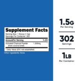 Nutricost Activated Charcoal Powder 1lb - Food Grade Powder, Toothpaste, Facemask, Odor Control, Vegetarian, Gluten Free, Non-GMO - Image 2