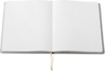 Eccolo Large Lined Journal Notebook, Flexible Cover, Writing Journal, 256 Ruled Ivory Pages, Ribbon Bookmark, Lay Flat, Desk Size for Work or School, Be Bold (Gray, 8x10 inches) - Image 5