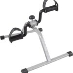 Under Desk Bike Pedal Exerciser with Calorie Tracker and Adjustable Resistance