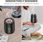 Portable Mini Incense Burner Bakhoor Rechargeable USB Aroma Diffuser Electric Arabic Incense Holder Muslim Home Decoration - Image 5