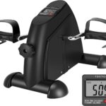 Pedal Exerciser Mini Exercise Bike for Leg and Arm Cycling Recovery Exercise Low Resistance Portable Bike